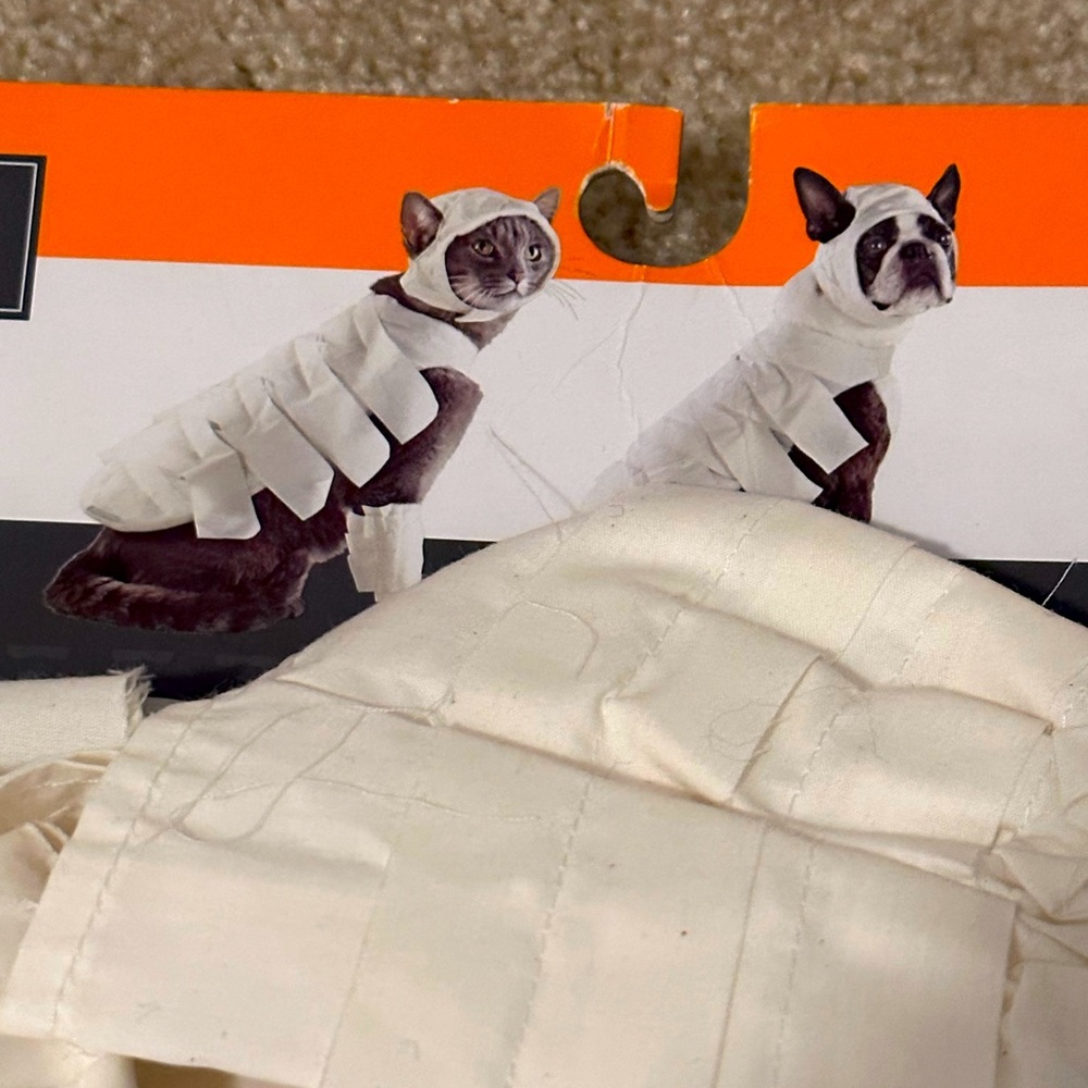 Pet mummy costume M